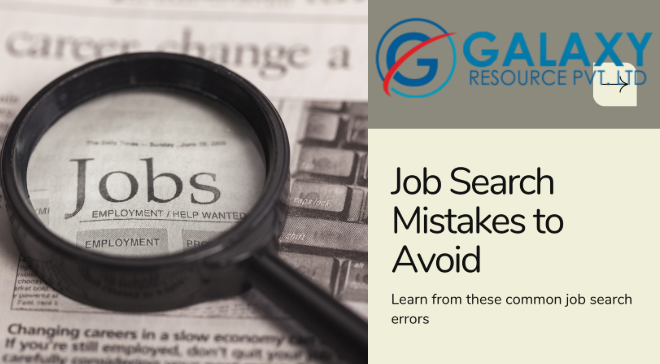 10 Job Search Mistakes to Avoid