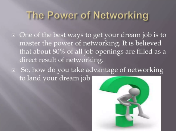 The Power of Networking: How to Land Your Dream Job